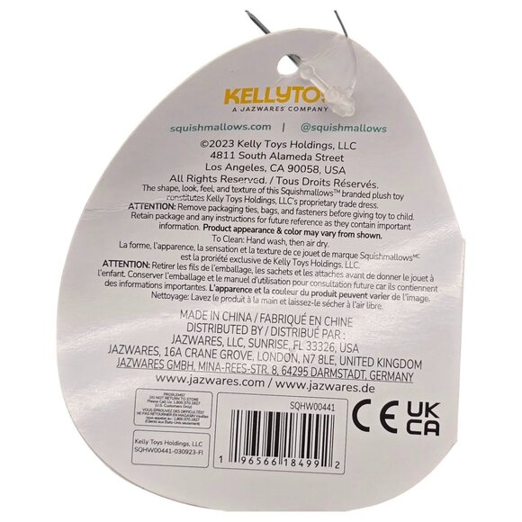 Squishmallows Rambly Black Cat Peace Sign Witch Hat Plush 14" Halloween Stuffed - Picture 11 of 14